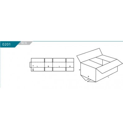 Caja OUTLET 365x180x100 Blanco S