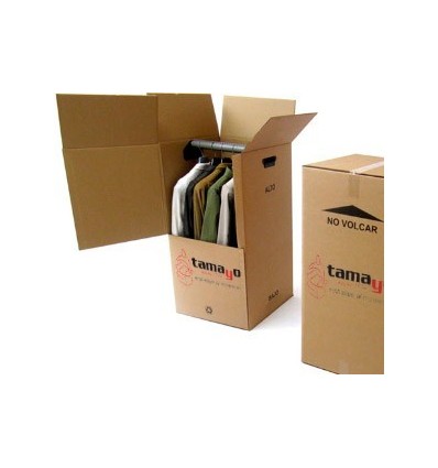 Caja de mudanza armario FUN&GO Caja Carton Armario Mudanza 50X50X120 2U  801B48 Fungo — Ferretería Roure Juni